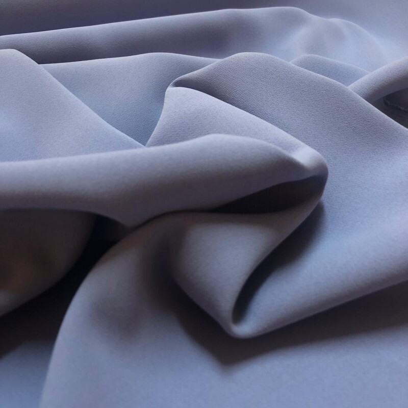 Último Corte - 65cm - Crepe Carolina Lilás